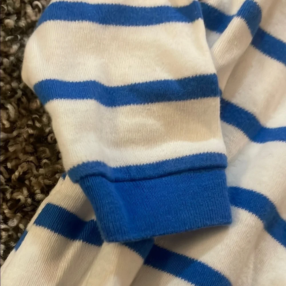 Garanimals Blue and White Striped Footie & Camouflage Footie Set